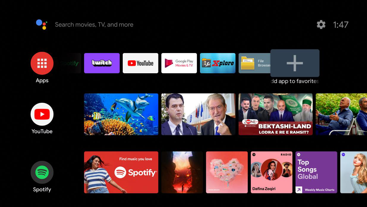 Add app to favorites KM9